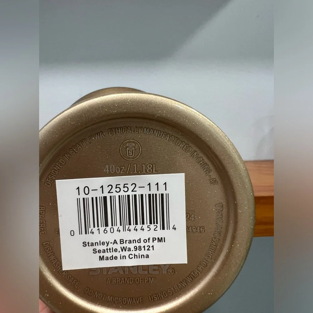 STANLEY NIB 40 oz Stainless Steel H2.0 FlowState Tumbler Honey Talks E.L.F - Picture 7 of 8